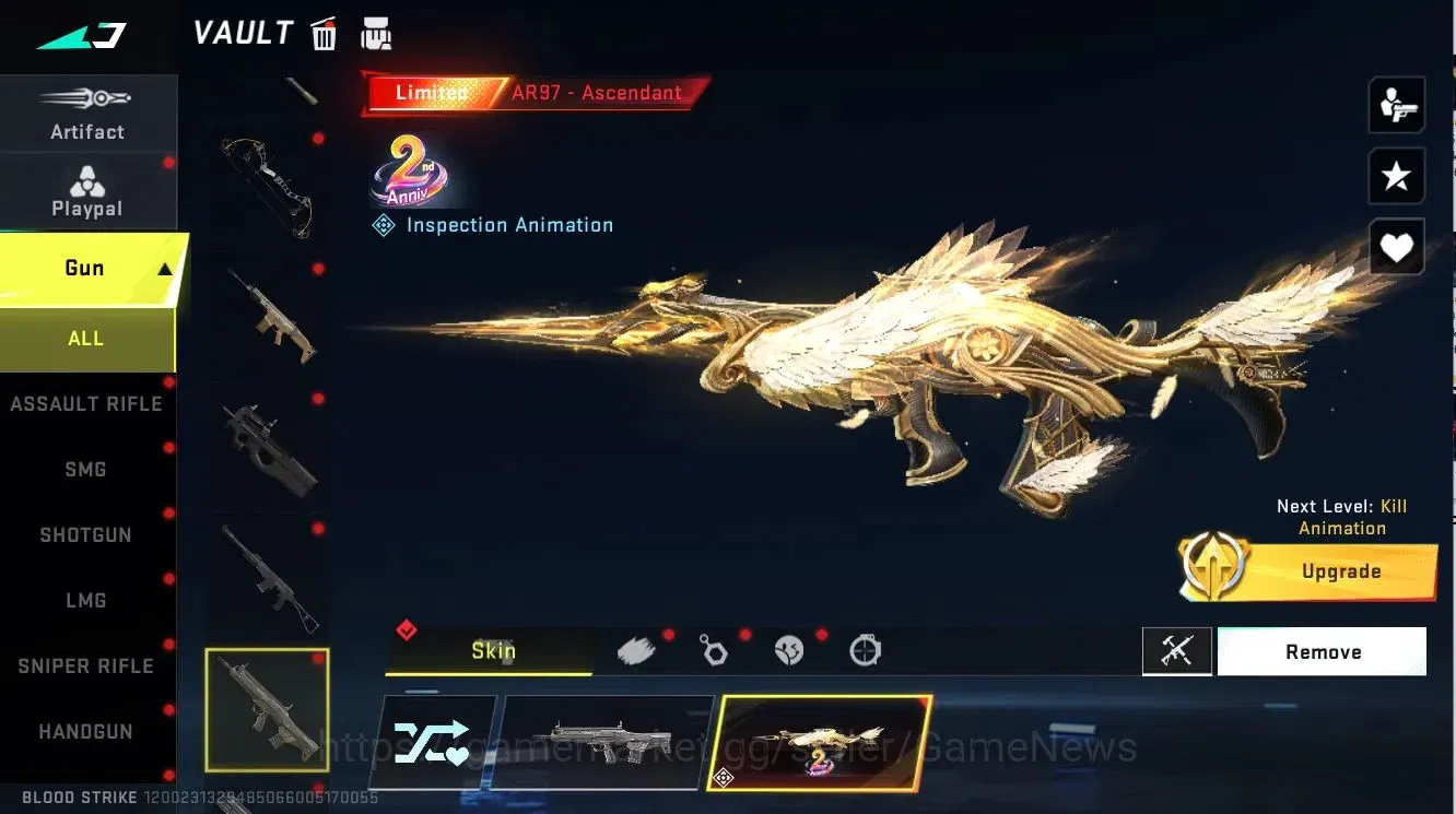 Blood Strike Accounts ASIA|ETERNAL DesertEagle Lv2+Collab EVA[MCX-EVA00] image 14