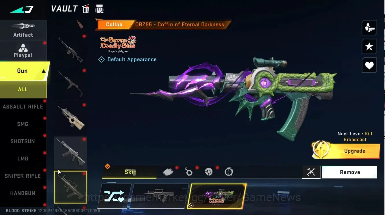 Blood Strike Accounts ASIA|ETERNAL DesertEagle Lv2+Collab EVA[MCX-EVA00] image 18