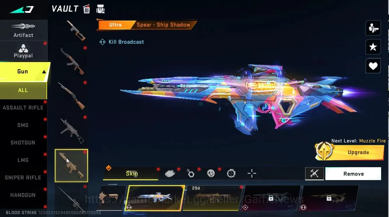 Blood Strike Accounts ASIA|ETERNAL DesertEagle Lv2+Collab EVA[MCX-EVA00] image 19