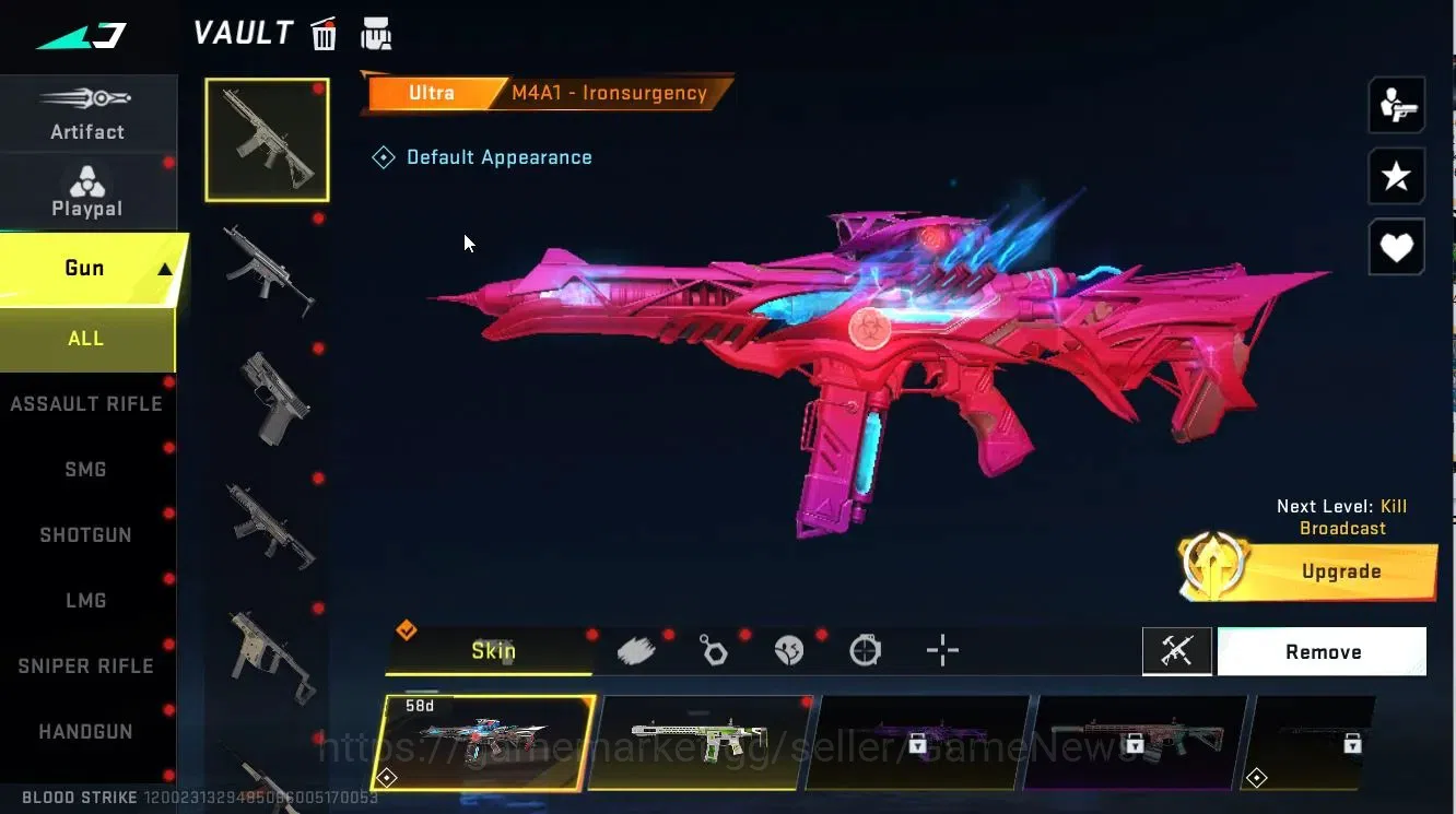 Blood Strike Accounts ASIA|ETERNAL DesertEagle Lv2+Collab EVA[MCX-EVA00] image 8