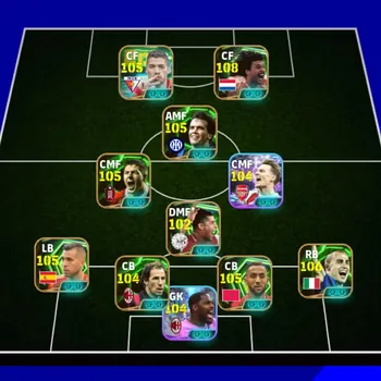 eFootball Accounts High-End Kolektif 3246 Ruud Gullit x Suarez x Odegaard showtime x medhi Benatia x Rivaldo x 6 manager