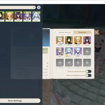 Genshin Impact Accounts Starter Asia|AR6|Fresh Starter|1 Limited(Vesna)+Tighnari|Low Exploration|Selector ON|CheckSS|MC