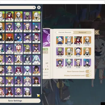 Genshin Impact Mid Game ASIA|AR 56|5 Limited + 4 (*5Weapon)|Arlecchino+Sig image 1