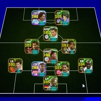 eFootball Accounts Legends & Iconic Players Android|BigTime Frank Rijkaard,Epic Oliver Kahn,Lilian Thuram,Showtime Darwin