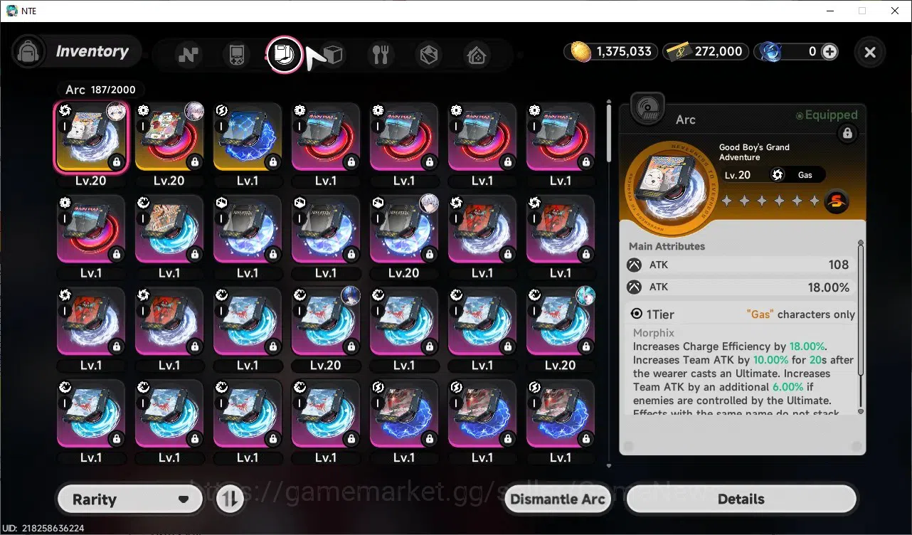 Neverness to Everness Accounts GLOBAL NA|HL17|TL1|5 SSR 1 Limited [Hotori],Daffod image 17