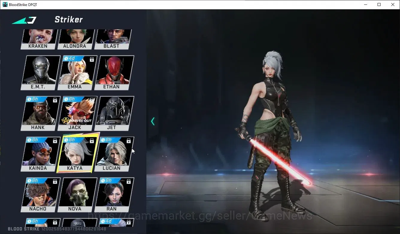 Blood Strike Accounts Asia|1 ULTRA Melee Lightblade-Dark Force | 2 Legen image 3