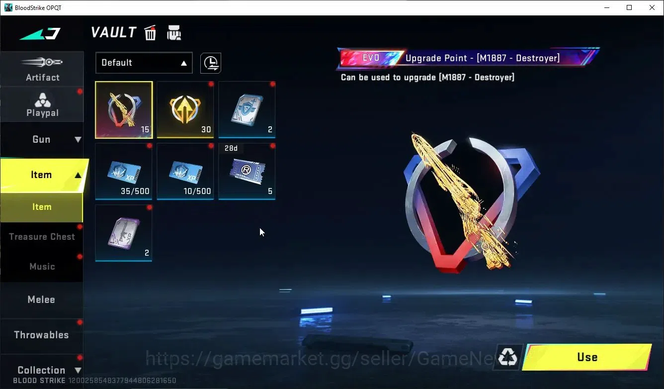 Blood Strike Accounts Asia|1 ULTRA Melee Lightblade-Dark Force | 2 Legen image 9