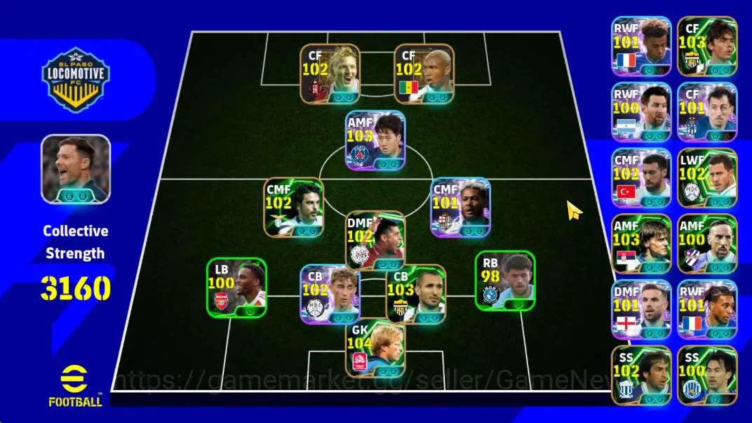 eFootball Accounts Mobile|Giorgio Chiellini,GK Spirit Roar(Oliver Kha image 1