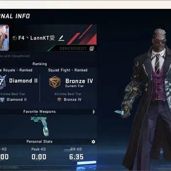 Blood Strike Accounts Collab Skin ASIA | 3 Collab Striker: JuegaGerman, Fernanfloo, Missa|1 Ultra