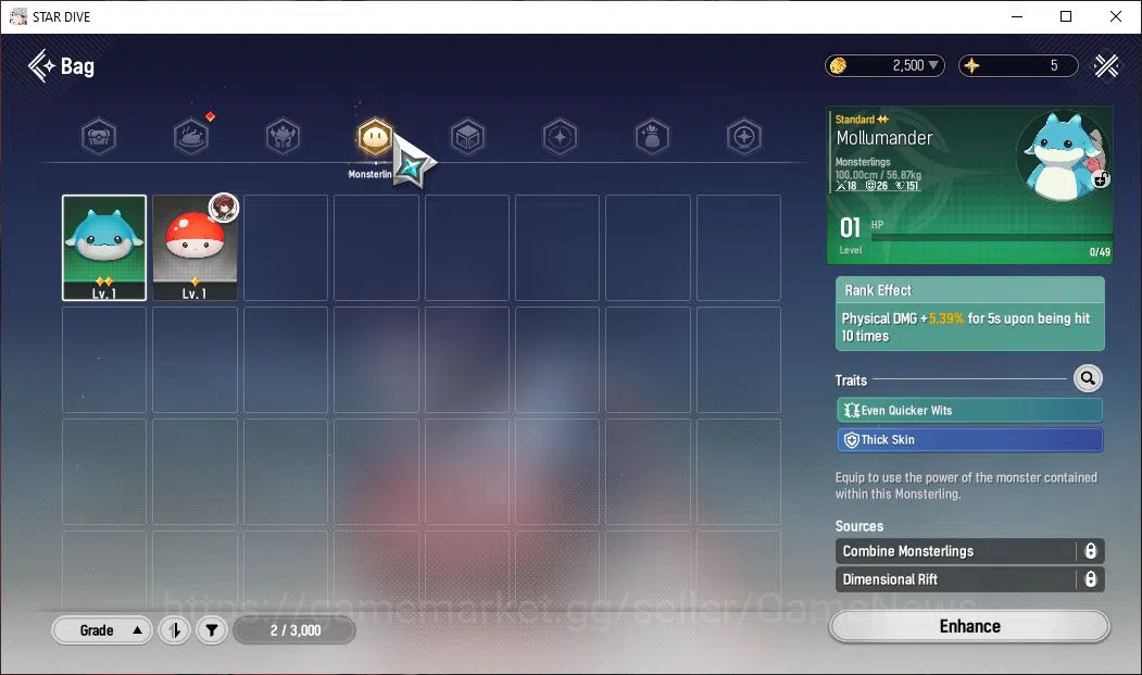 Mongil:Star Dive Accounts Global | Fresh Starter AL 1 | 1 SSR Meta - Sangun  image 5