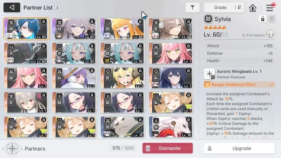 Chaos Zero Nightmare Accounts GLOBAL|Lv 55|4K Crys|10 SSR[(HeidemarieM4,Narja)+S image 7