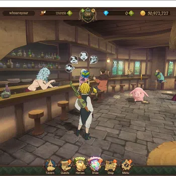The Seven Deadly Sins: Grand Cross Accounts Midgame Global|110 LS|1,2M CC|2LR + 4UR+Collab
