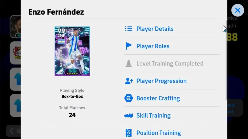 eFootball Accounts Android||Enzo Fernández, Francesco Totti, Didier D image 11