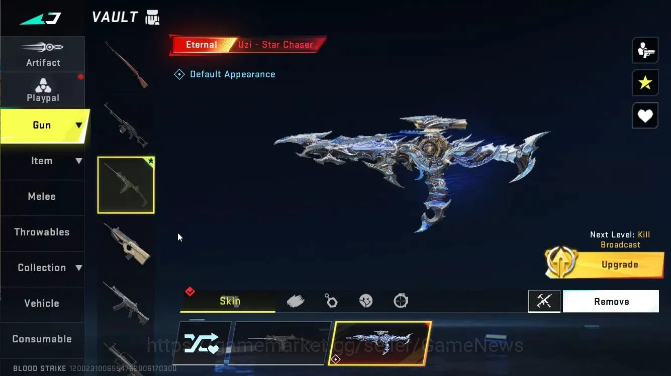 Blood Strike Accounts ASIA|ETERNAL [Uzi-Star Chaser]|Collab AOT [KAG-6-P image 11