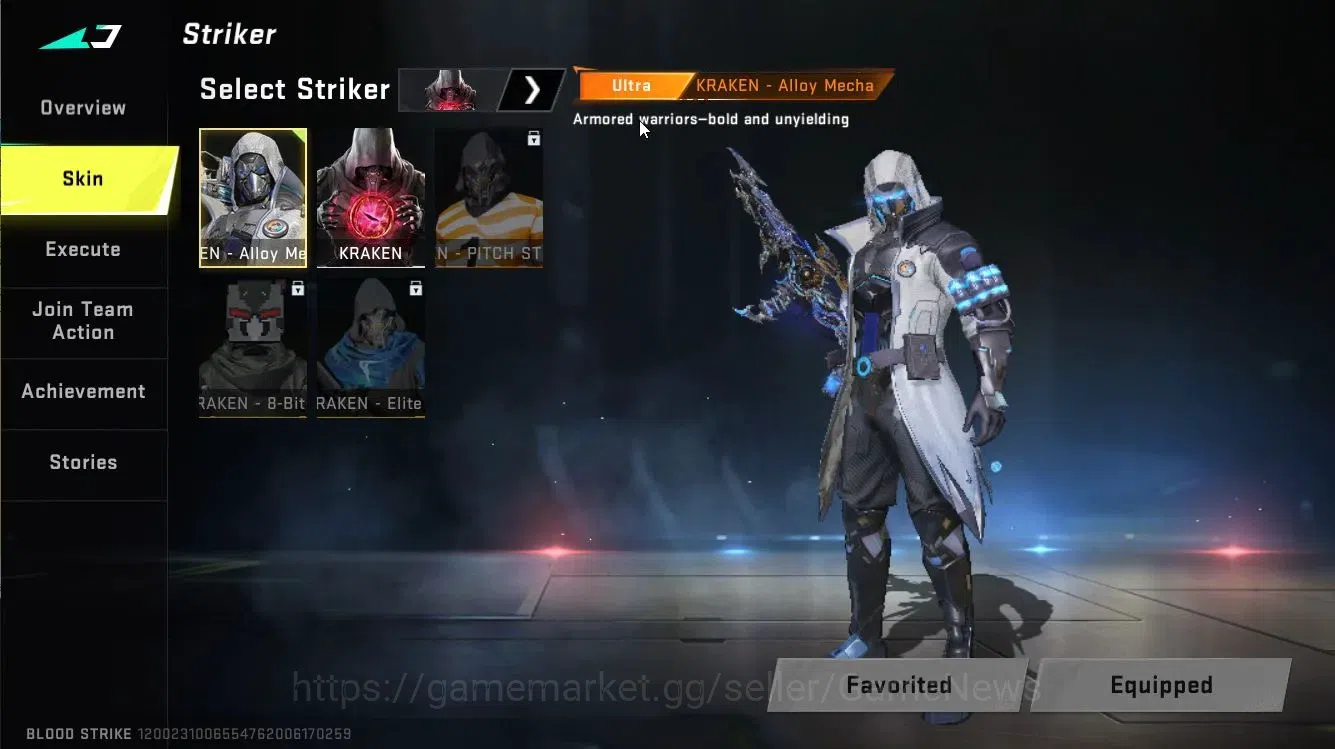 Blood Strike Accounts ASIA|ETERNAL [Uzi-Star Chaser]|Collab AOT [KAG-6-P image 3