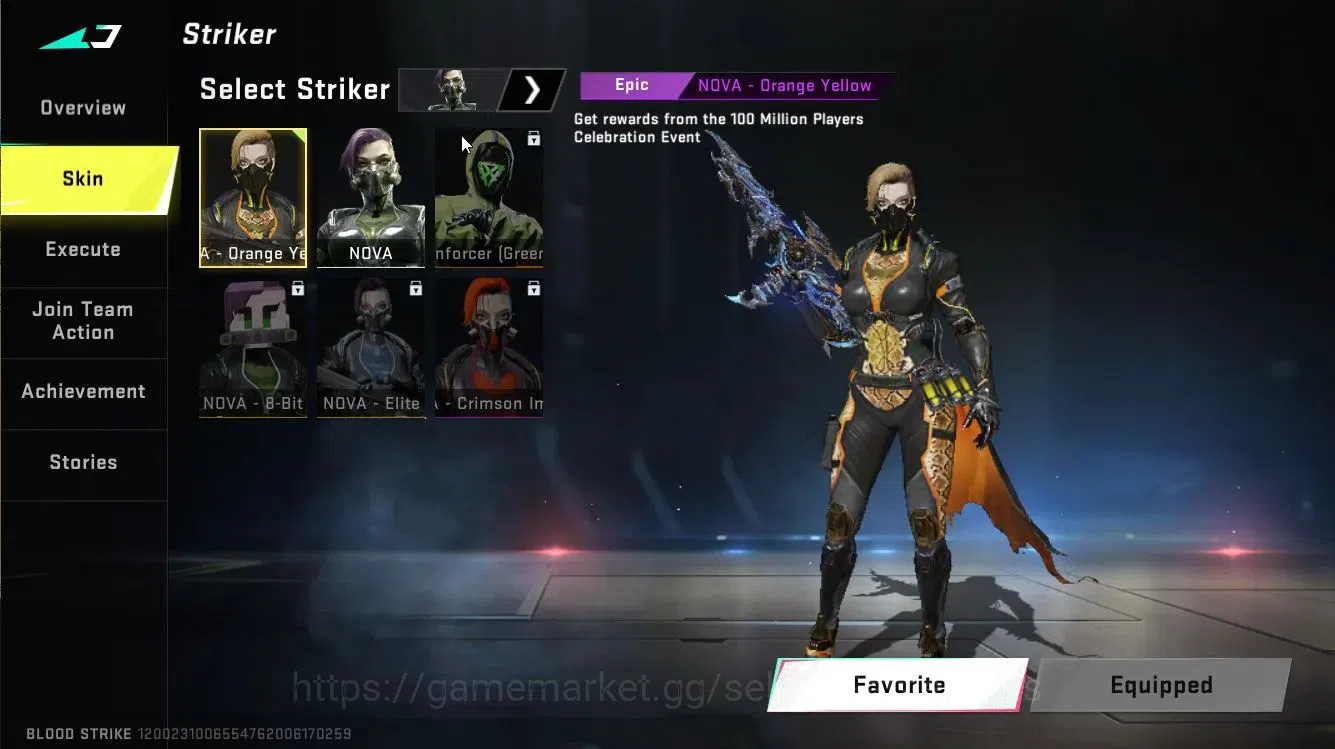 Blood Strike Accounts ASIA|ETERNAL [Uzi-Star Chaser]|Collab AOT [KAG-6-P image 5