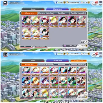 Bleach: Brave Souls Accounts Mid-Tier #BBS204: FRESH STORY, 6,7K ORBS!! [GLOBAL] 10 Char 5/5, 10 MT | 270 Character *6 | NEW