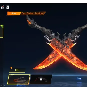 Blood Strike Accounts Starter ASIA Starter|1 ULTRA Melee: Dual Blades-Perdition|1 Epic Rename Card| Check SS