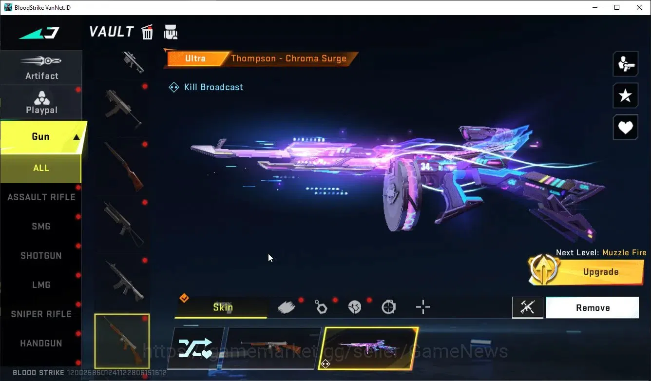 Blood Strike Accounts ASIA|ETERNAL DeAgle+TOKRAV MCX,FN2000,Takemichi,7D image 15