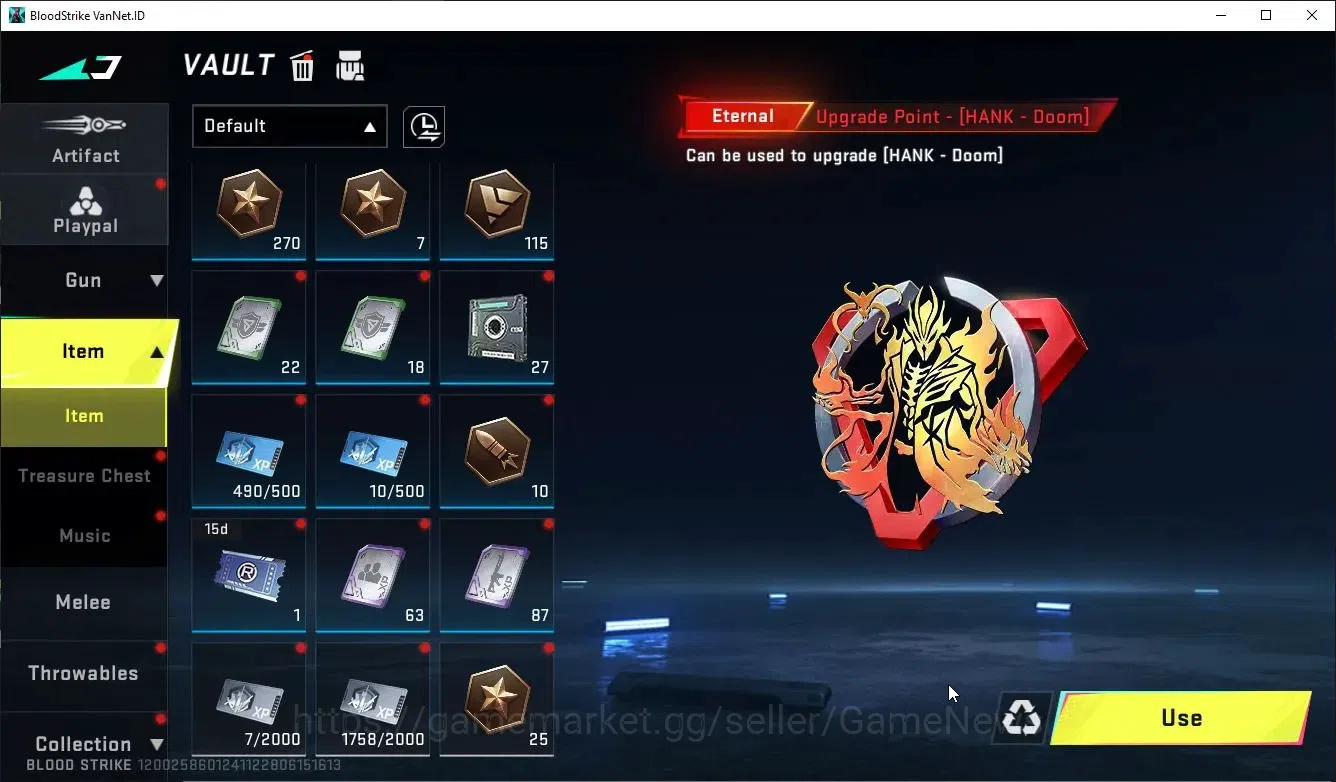Blood Strike Accounts ASIA|ETERNAL DeAgle+TOKRAV MCX,FN2000,Takemichi,7D image 17