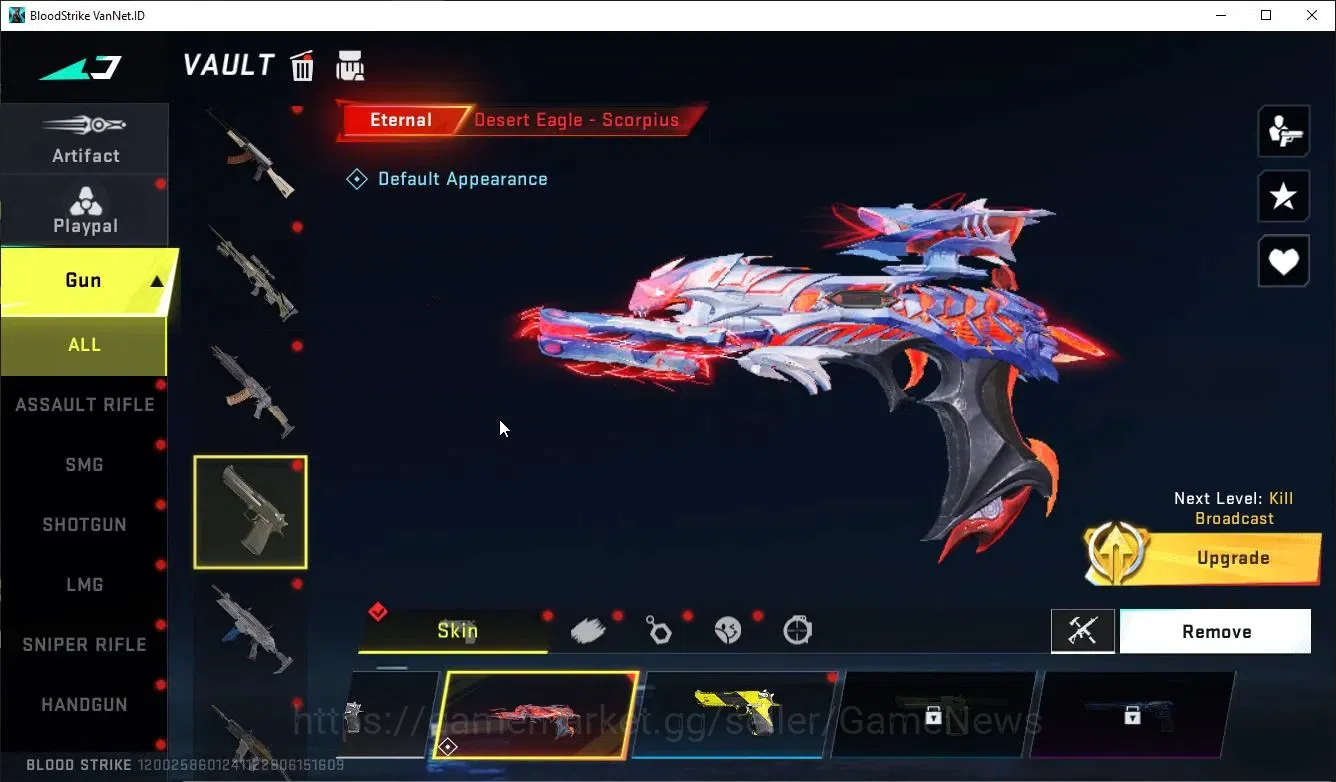 Blood Strike Accounts ASIA|ETERNAL DeAgle+TOKRAV MCX,FN2000,Takemichi,7D image 6