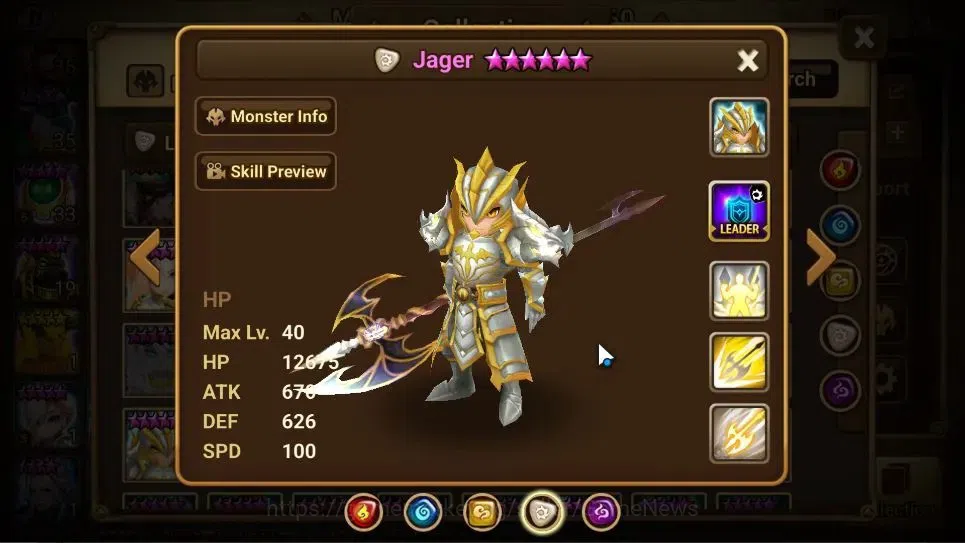 Summoners War: Sky Arena Accounts End-Game ASIA Lv100|4 LD(JAGER,Celia,Dorothy,Etc)63Total 18