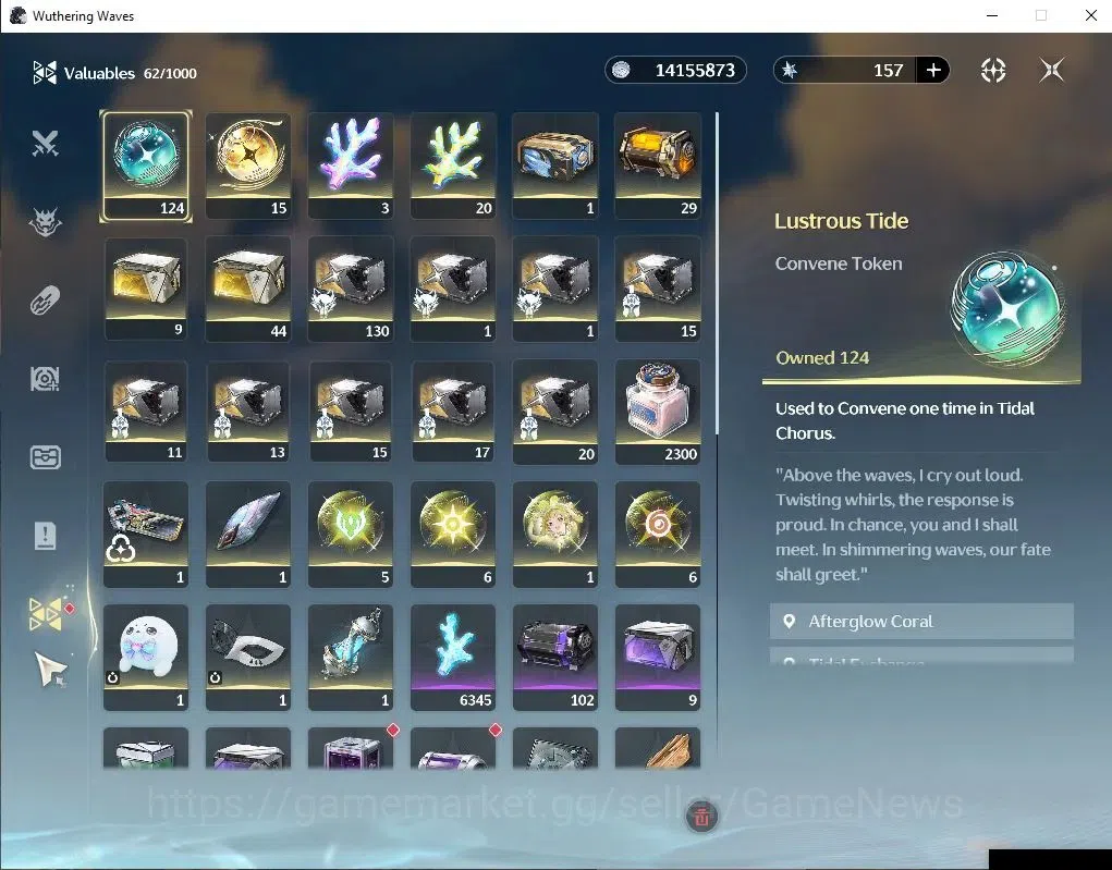 Wuthering Waves Accounts NA |UL 47|2 Limited| Lucy R6+Sign,Rebecca| 124 Lus image 10