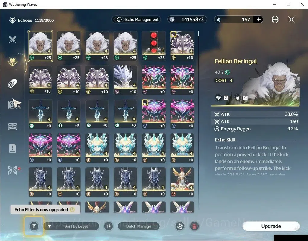 Wuthering Waves Accounts NA |UL 47|2 Limited| Lucy R6+Sign,Rebecca| 124 Lus image 7