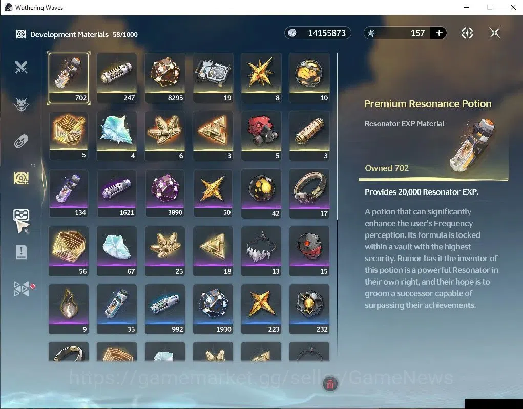 Wuthering Waves Accounts NA |UL 47|2 Limited| Lucy R6+Sign,Rebecca| 124 Lus image 8
