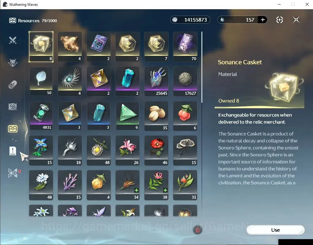 Wuthering Waves Accounts NA |UL 47|2 Limited| Lucy R6+Sign,Rebecca| 124 Lus image 9