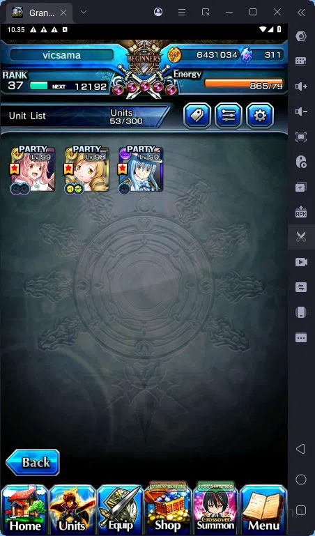 Grand Summoners Accounts [GLOBAL] Rank 37 | 3 Ascend | Shuna | Mami Tomoe T image 5