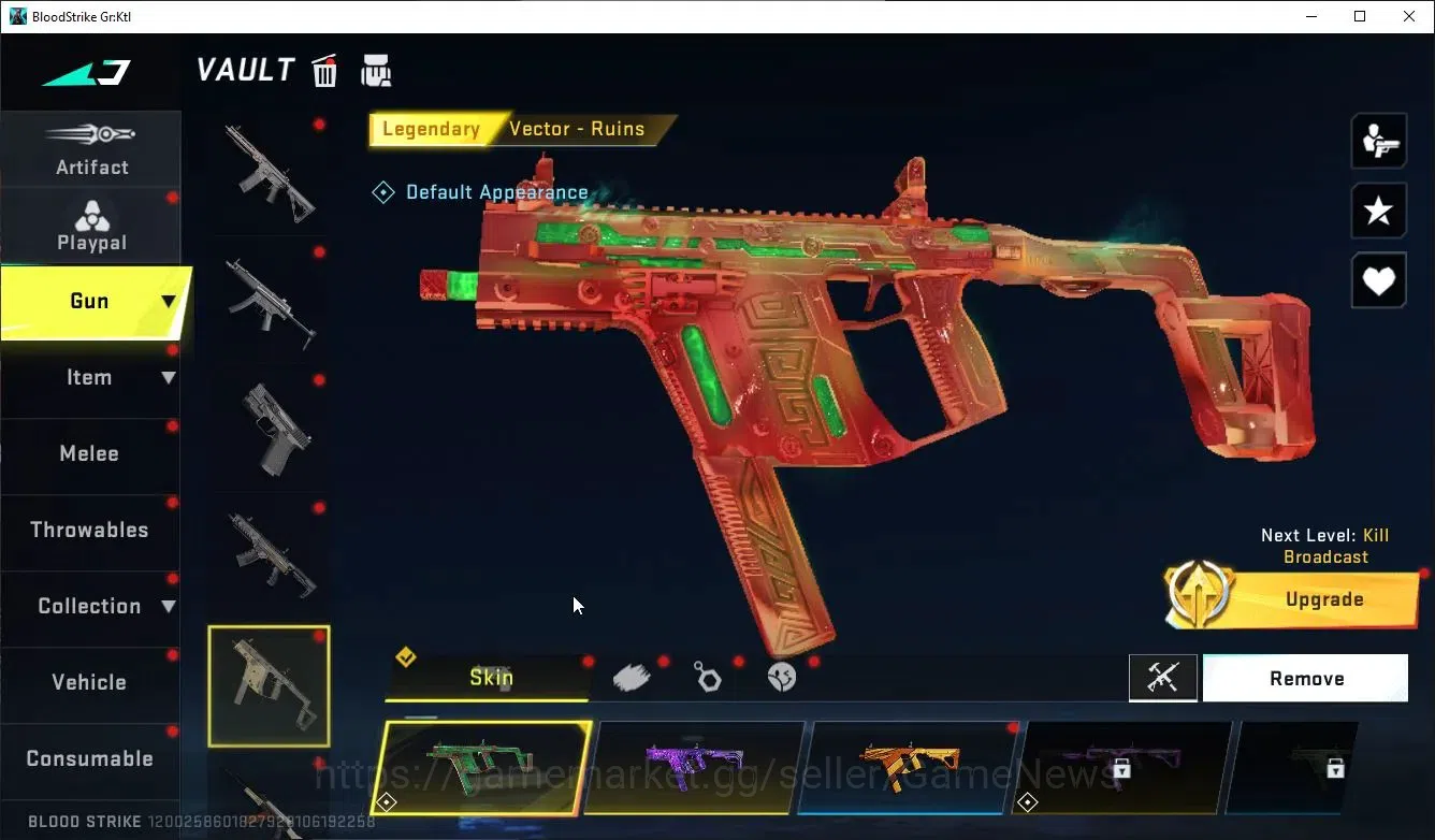 Blood Strike Accounts ASIA|4 ULTRA [JET,VAL,SCAR,AR97]+Collab Anniv FAL- image 10