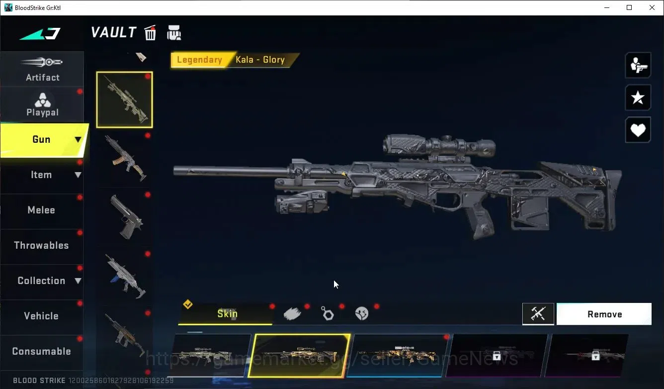 Blood Strike Accounts ASIA|4 ULTRA [JET,VAL,SCAR,AR97]+Collab Anniv FAL- image 12