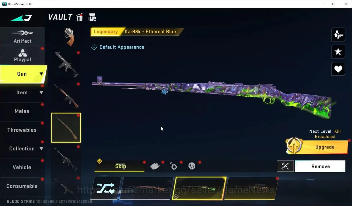 Blood Strike Accounts ASIA|4 ULTRA [JET,VAL,SCAR,AR97]+Collab Anniv FAL- image 19
