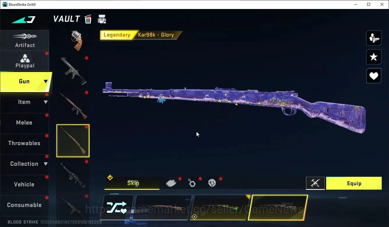 Blood Strike Accounts ASIA|4 ULTRA [JET,VAL,SCAR,AR97]+Collab Anniv FAL- image 20
