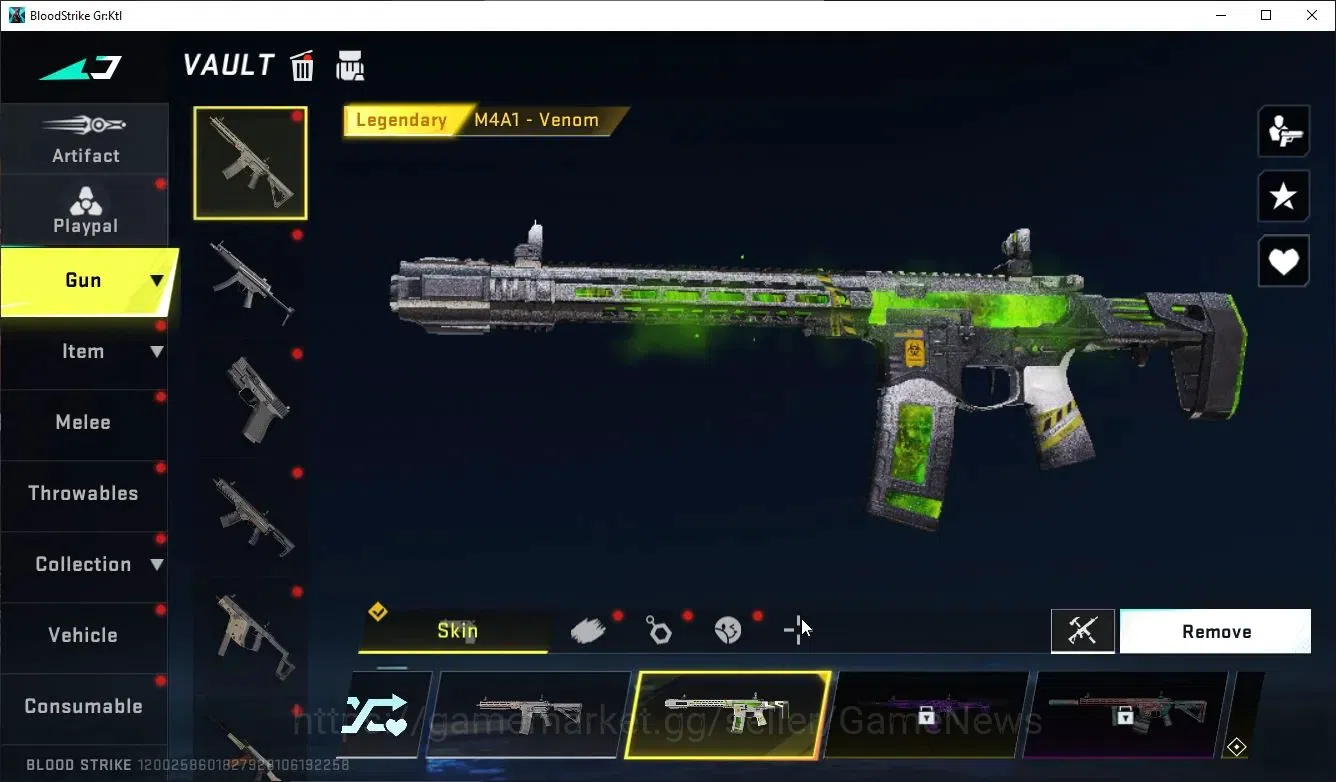 Blood Strike Accounts ASIA|4 ULTRA [JET,VAL,SCAR,AR97]+Collab Anniv FAL- image 8