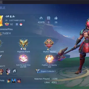 Mobile Legends: Bang Bang Accounts Collector Global|Skin 206|Expert|Collector Natalia|LBox Odette|LB Granger|DT