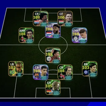 eFootball Accounts Legends & Iconic Players EFOOTBALL 2026 | RUUD GULIT BROKEN,LEGEND PUSKAS,ST VALVERDE,M DEPHAY,R