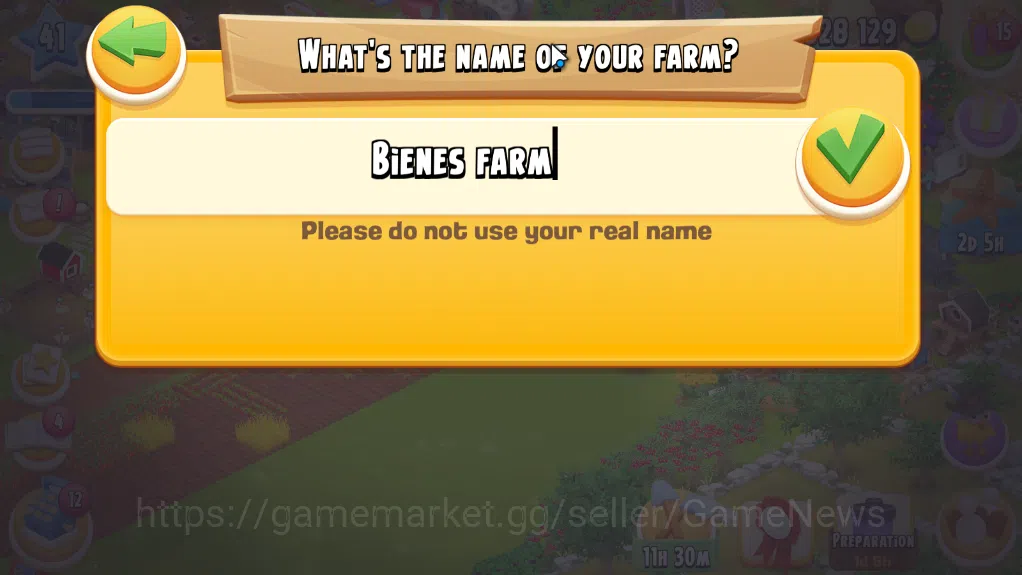 Hay Day Accounts Level 41| Barn Storage 1100 + Silo Storage 650 | 525k Coins,14 Dm |CN ON|Log Supercell ID|Take Email|Check 11