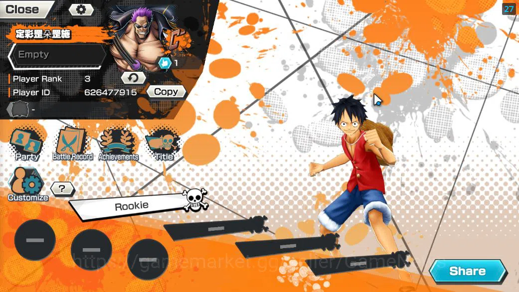 One Piece Bounty Rush Accounts Global|5 EX|BP Kuzan,FilmZ Zephir,HP Charlotte Lin image 2