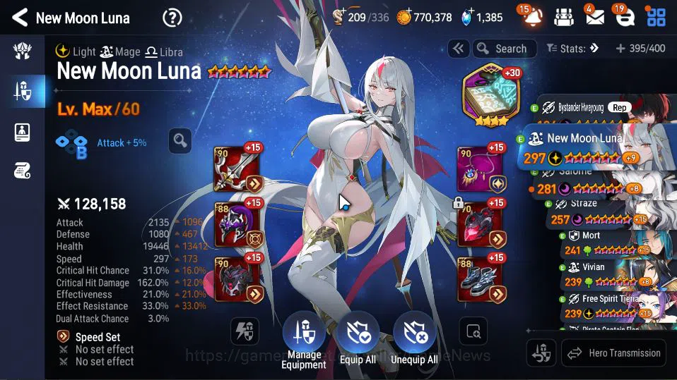 Epic Seven Accounts GLOBAL Unverif|14 ML(BArunka,LOT Scales,Salome,Etc image 8
