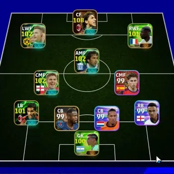 eFootball Accounts Legends & Iconic Players Android|Big Time Zlatan Ibrahimovic|Epic Steven Gerrard,Marco Reus,Raul,Gabriel