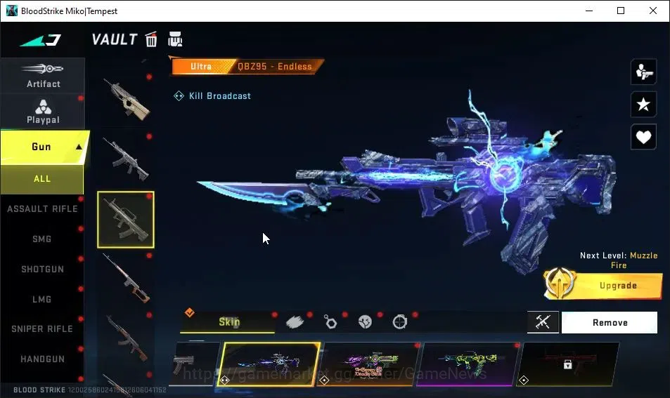 Blood Strike Accounts ASIA|Melee ULTRA Dual Blades|Collab AOT[FAL,KAG-6, image 10
