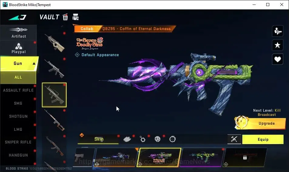 Blood Strike Accounts ASIA|Melee ULTRA Dual Blades|Collab AOT[FAL,KAG-6, image 11