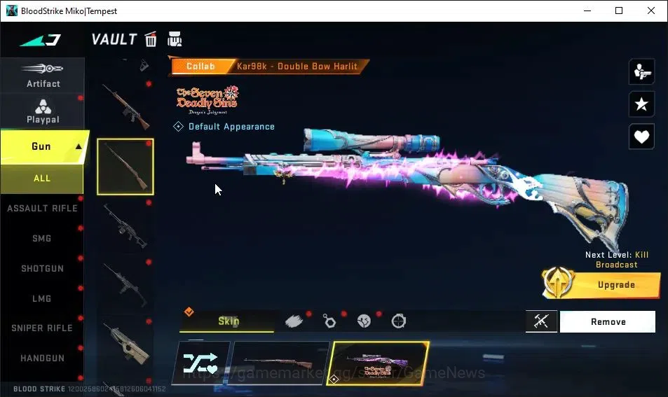 Blood Strike Accounts ASIA|Melee ULTRA Dual Blades|Collab AOT[FAL,KAG-6, image 12