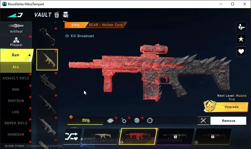 Blood Strike Accounts ASIA|Melee ULTRA Dual Blades|Collab AOT[FAL,KAG-6, image 16
