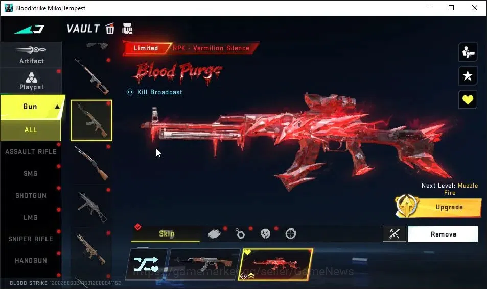 Blood Strike Accounts ASIA|Melee ULTRA Dual Blades|Collab AOT[FAL,KAG-6, image 9