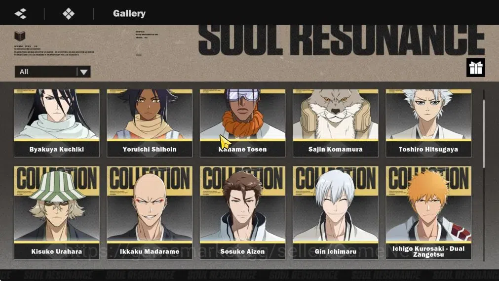 BLEACH: Soul Resonance Accounts NUVERSE SEA|Lv 65|10 SSR|7 Sign|(Ichigo 1