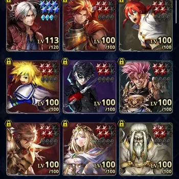 Last Cloudia Accounts Endgame Global|Rank 21|Manny Collab (Dante,Vargas,Aileron,Luke,etc)+(SM Sera,SS Lenius,A Roland,etc