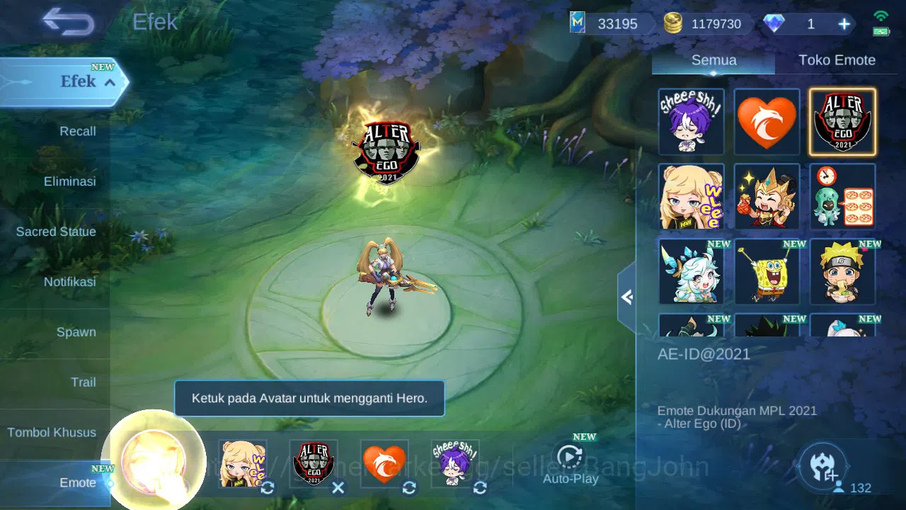 Mobile Legends: Bang Bang Accounts Hero 132 Skin 491 | Legend Franco, Freya | EXO Hay image 16